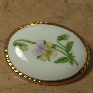 Aynsley china best sale brooches